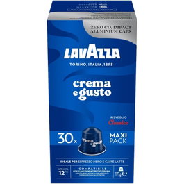 Lavazza Crema e Gusto Classico Cápsulas para Nespresso, 30 unidades